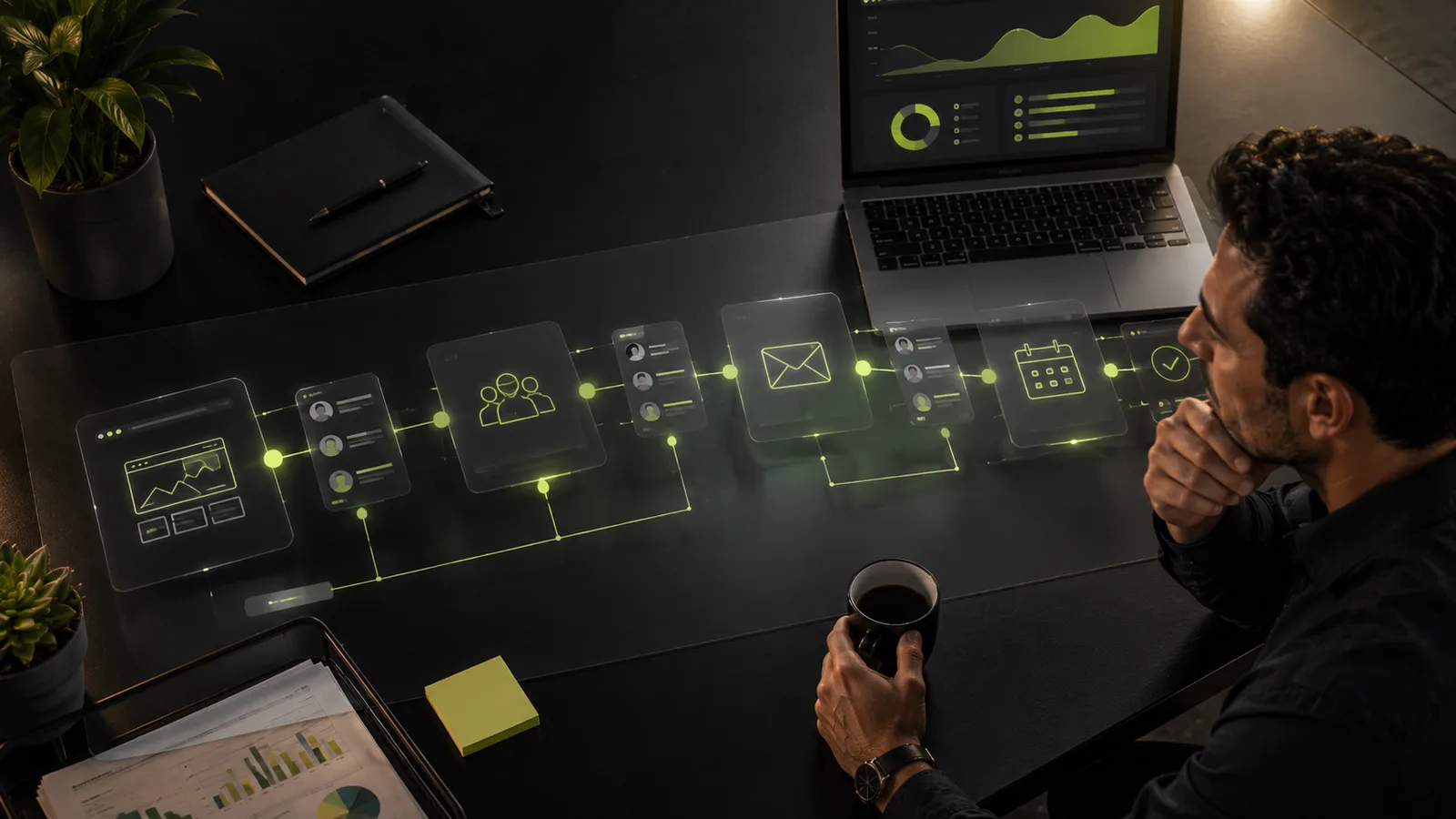 Automated lead follow-up for service businesses